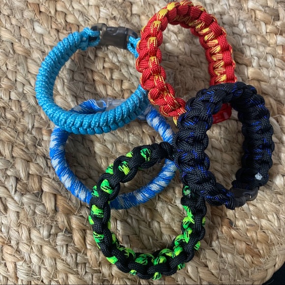 🚻 5/$14! Parachute cord survival macrame bracelet - Picture 7 of 10